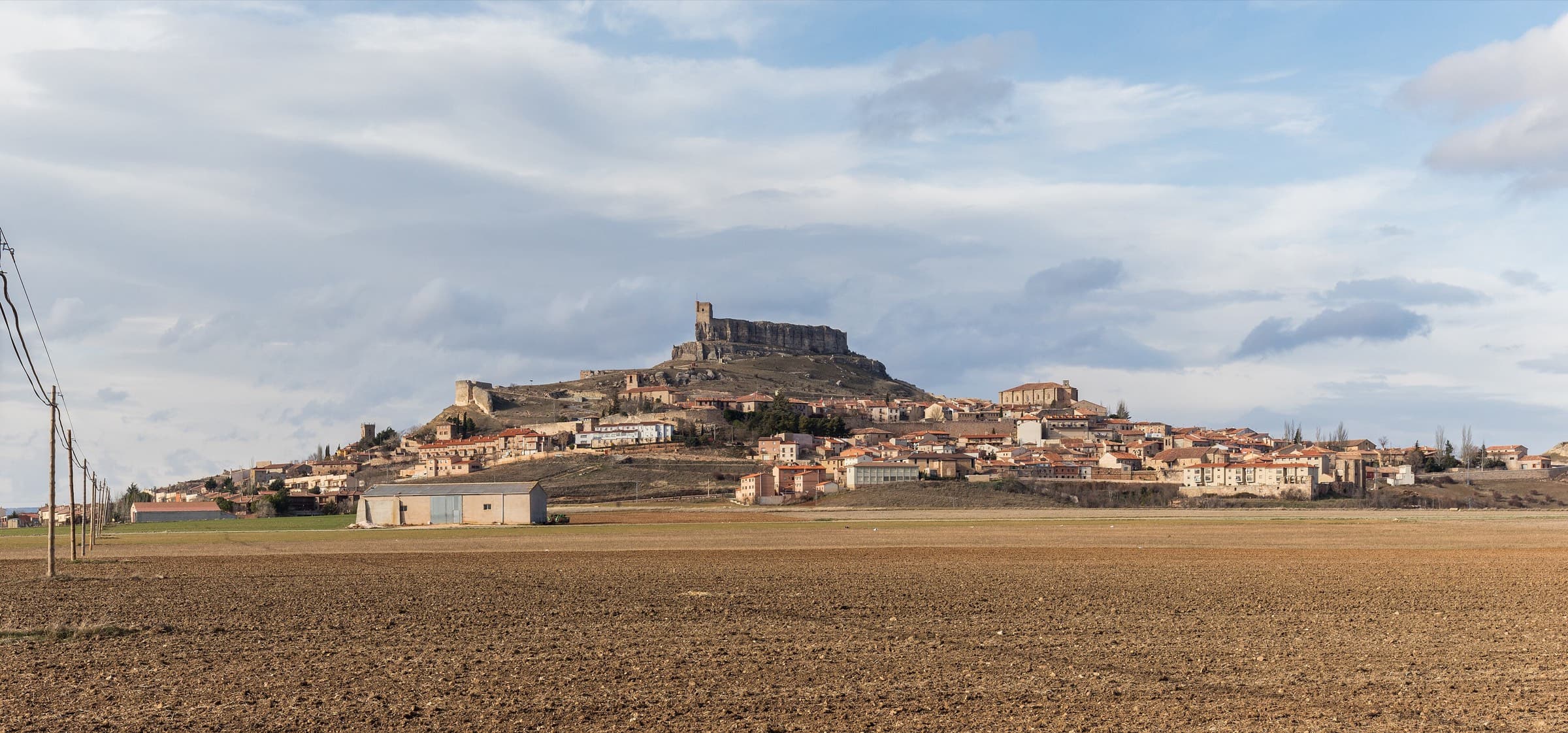 Vista de Atienza para un fin de semana de visita