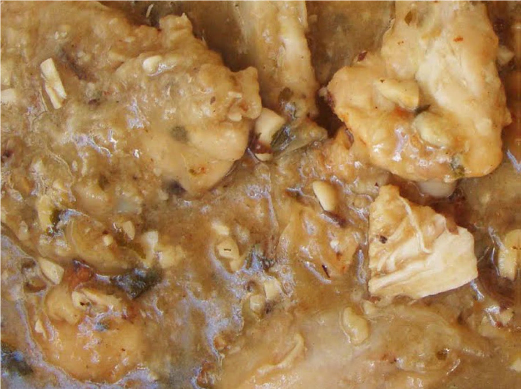 Pollo en pepitoria, versión rápida de la receta atencina